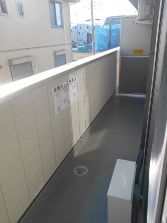 ウエストプラスワン ベランダ