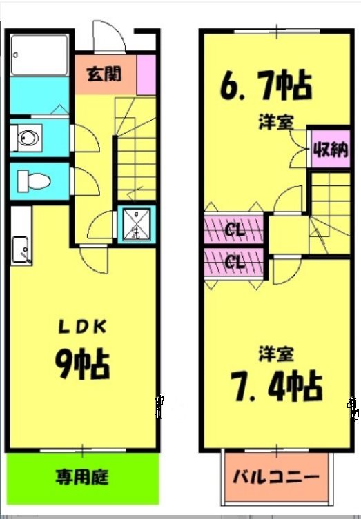 スマートメゾン越谷  間取り図