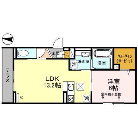 Dアヴァンスレイクタウン 間取り図