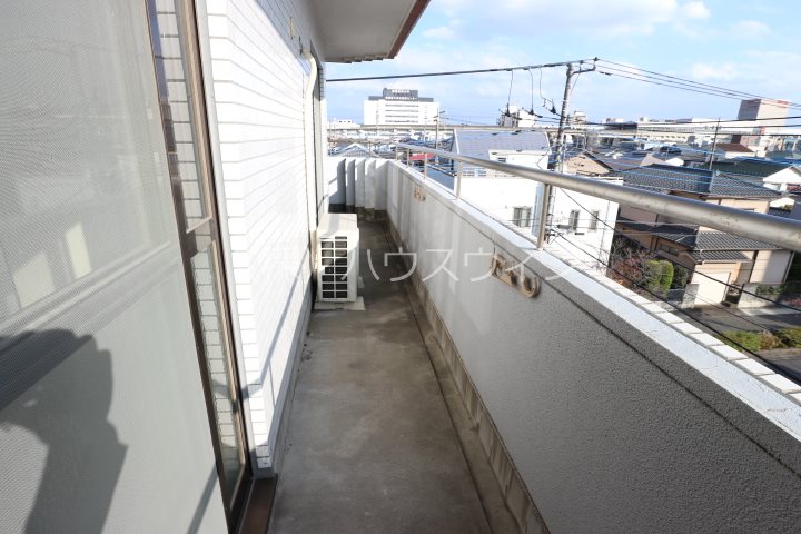 キャピタル南越 ベランダ