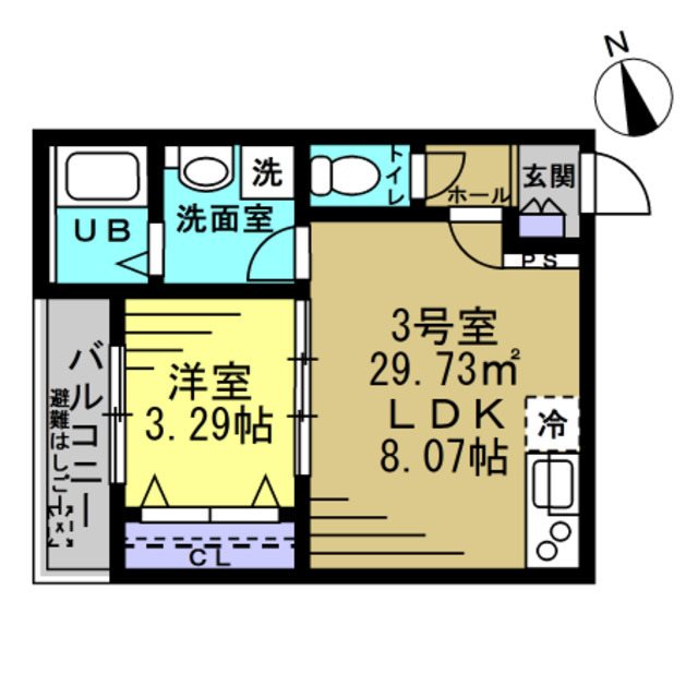 AJ春日部 間取り図