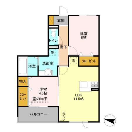 GRACE　SQUARE 間取り図