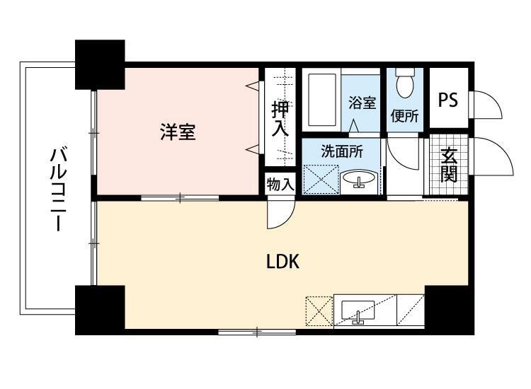 シャトレ草加 間取り図