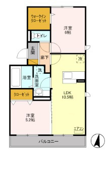 メゾン・ジャンティーユ 間取り図
