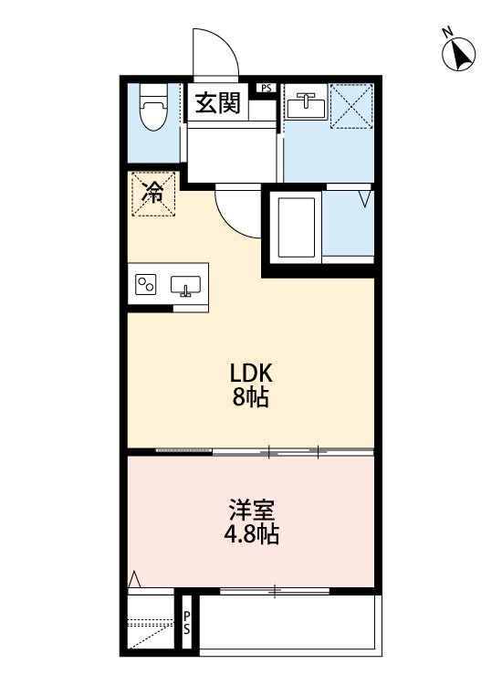 グランフィーユ春日部 間取り図
