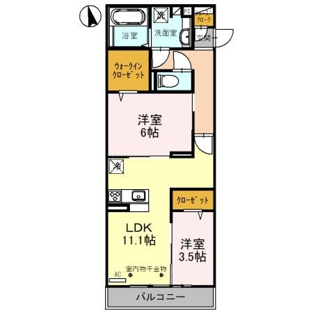 Le Ginkgo 間取り図