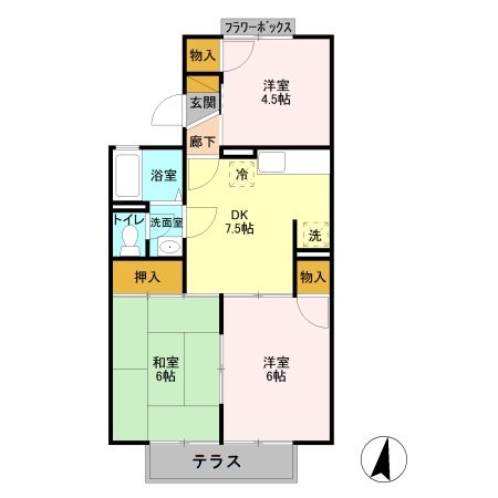 リバシティ 間取り図