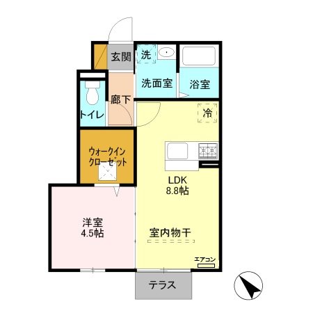 プレジール 間取り図