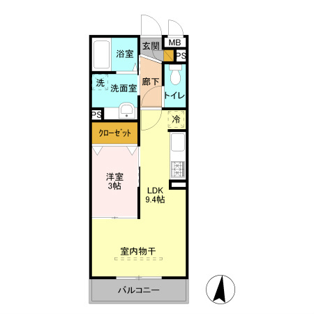 エクセレント 間取り図