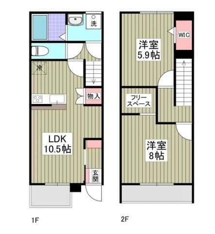 Maisonettepark 大道 間取り図