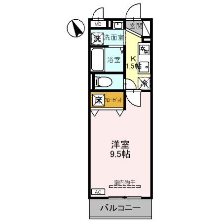 シャルム 間取り図