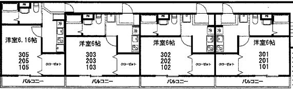 ウエストガーデン越谷恩間 間取り図