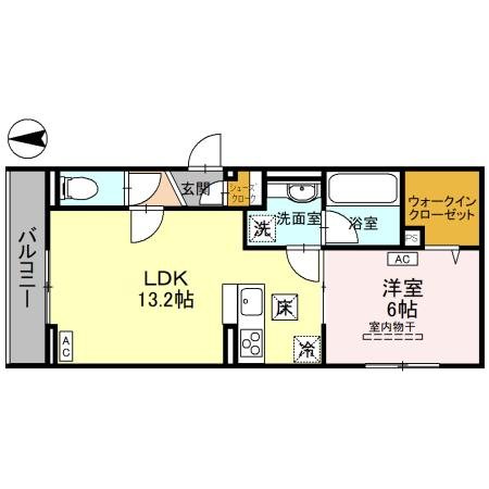 アニヴェルセル 間取り図
