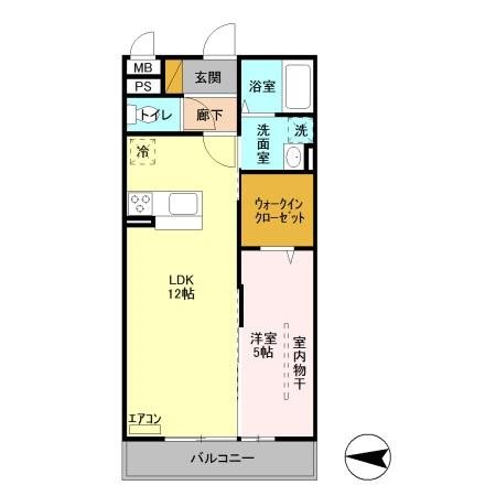 グレイスレジデンス中央 間取り図