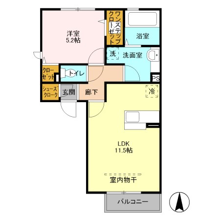 インペリアル・レイク　Ⅱ 間取り図