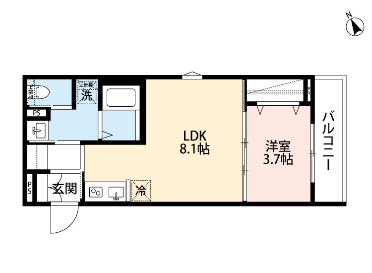robot home 一ノ割 間取り図