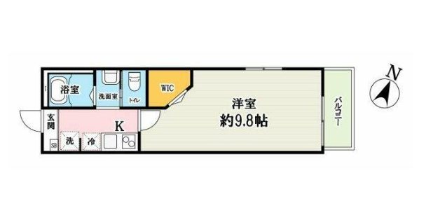 仮称）キャメル北越谷８ 間取り図
