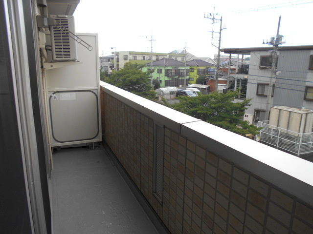 リバーパーク蒲生　C ベランダ