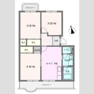 シャトープラン村田Ⅰ 間取り図