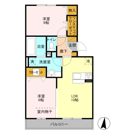 レスポワール　A 間取り図
