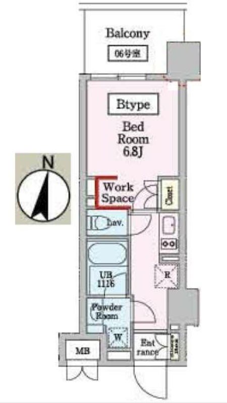 ソライエアイル越谷蒲生 間取り図