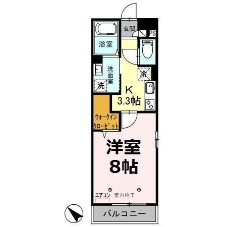ロイヤルヒル越谷 間取り図