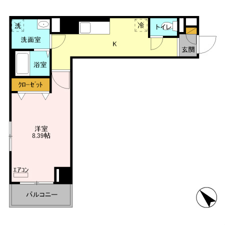 プリムヴェール 間取り図