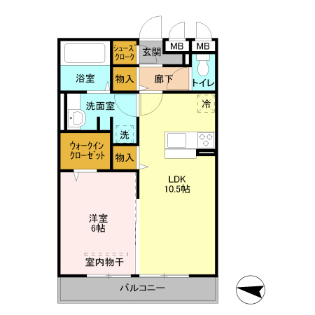 レーヴ 間取り図