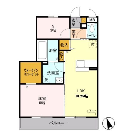 アルクス  間取り図