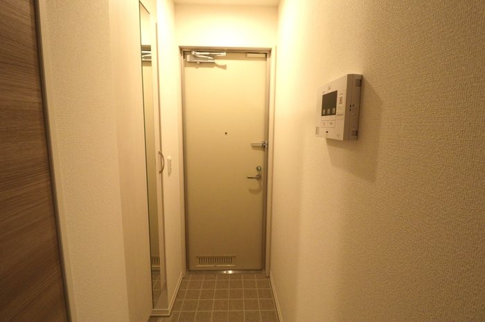 クランスール 玄関
