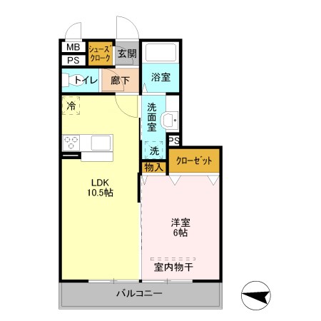 レーヴ 間取り図