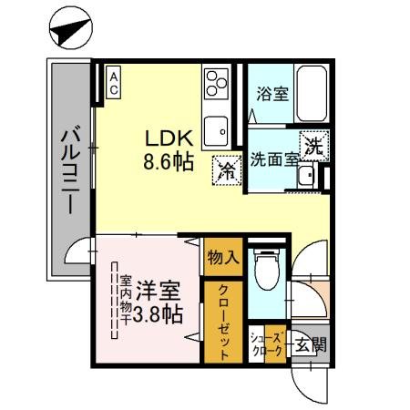 ブル・シエル 間取り図