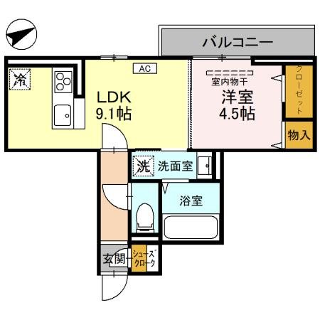 ブル・シエル 間取り図