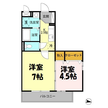 ハレアカラ 間取り図