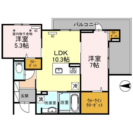 響 間取り図
