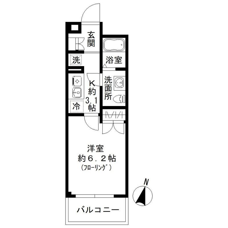N-stage　草加新田 間取り図