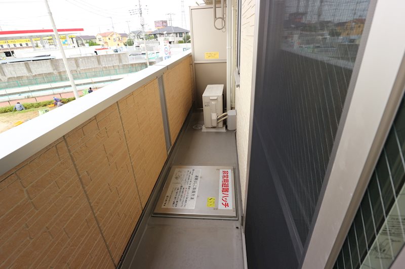 シャルム ベランダ