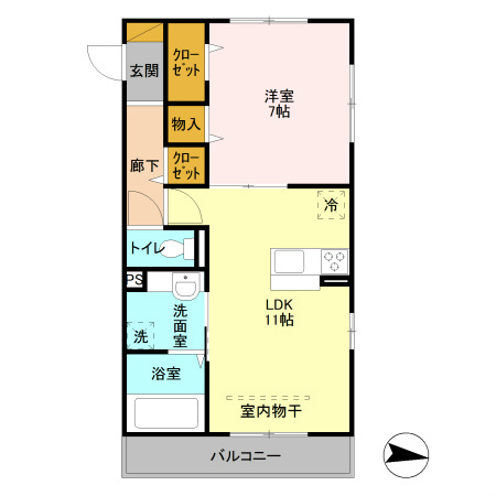 Bricks Lake Town 間取り図