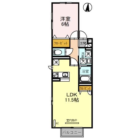 プレミール　C 間取り図