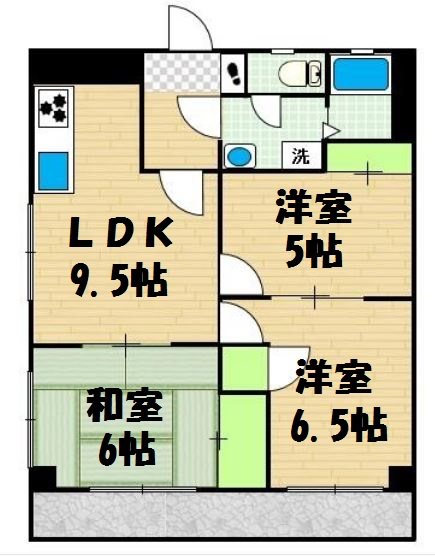 第93新井ビル 間取り図
