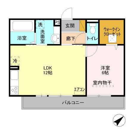 イルソーレ吉川美南　ポルポラ 間取り図