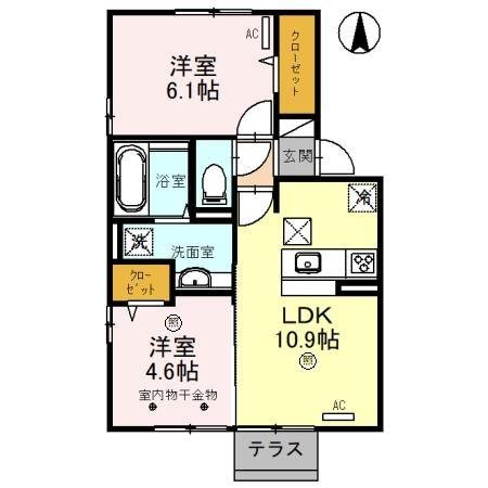 a la mode 間取り図