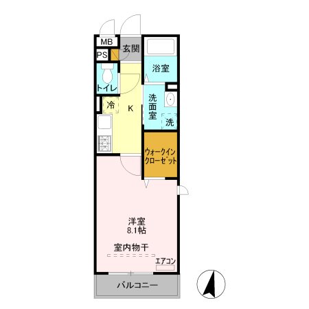 BE AMBITIOUS 間取り図