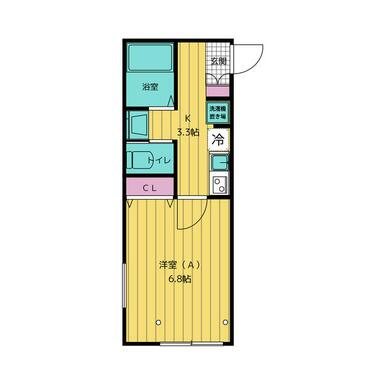 Alvio北越谷 間取り図