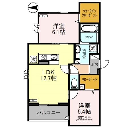 エクレール 間取り図