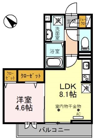 フェリーチェ 間取り図