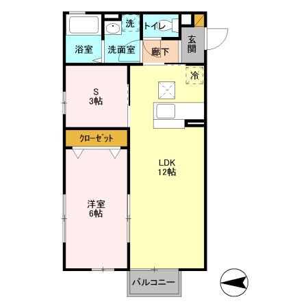 アサミエレガンス 間取り図