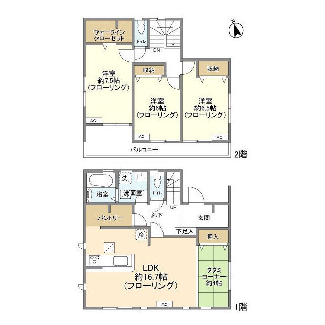 Kolet春日部東 間取り図