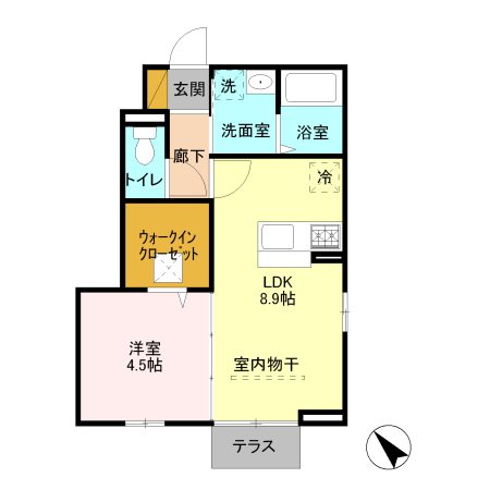 プレジール 間取り図