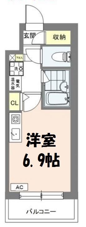 アンセラジオ新越谷 間取り図
